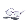 VANROSSI Geometric Clip-On Optical Glasses
