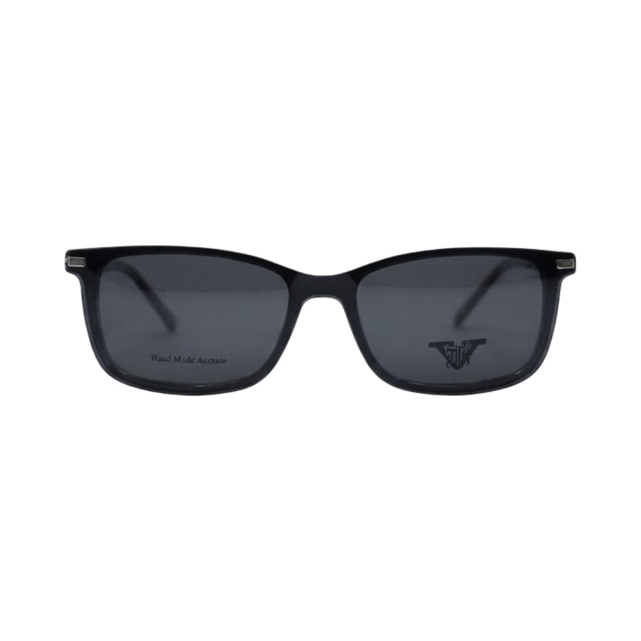 VANROSSI Rectangle Clip-On Optical Glasses