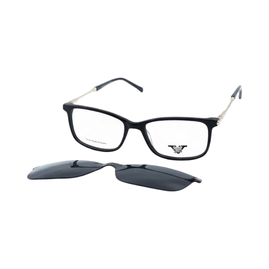VANROSSI Rectangle Clip-On Optical Glasses