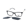 VANROSSI Rectangle Clip-On Optical Glasses