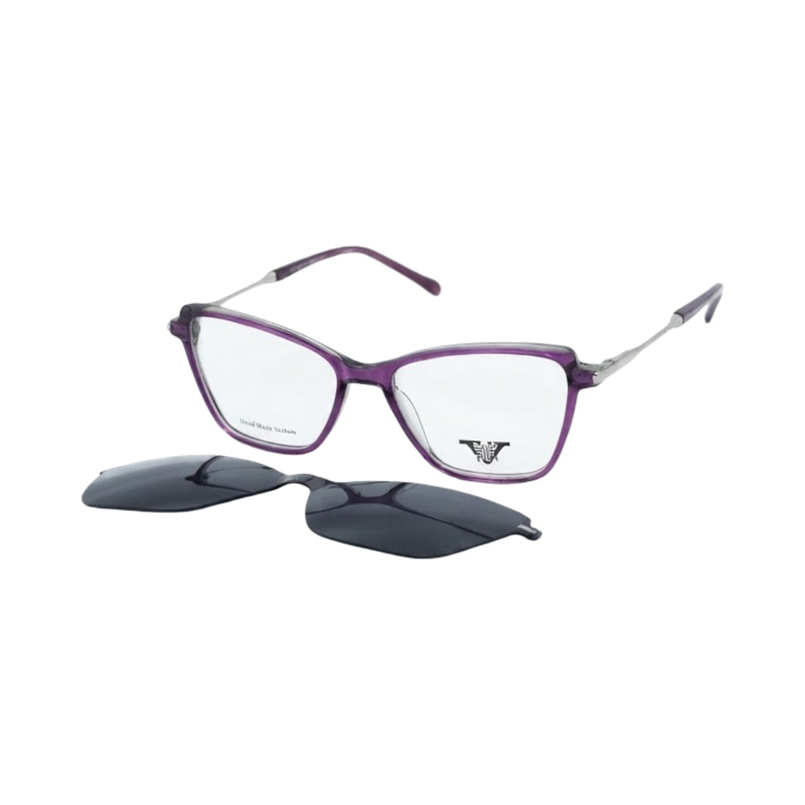 VANROSSI Cat-Eye Clip-On Optical Glasses