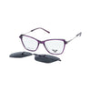 VANROSSI Cat-Eye Clip-On Optical Glasses