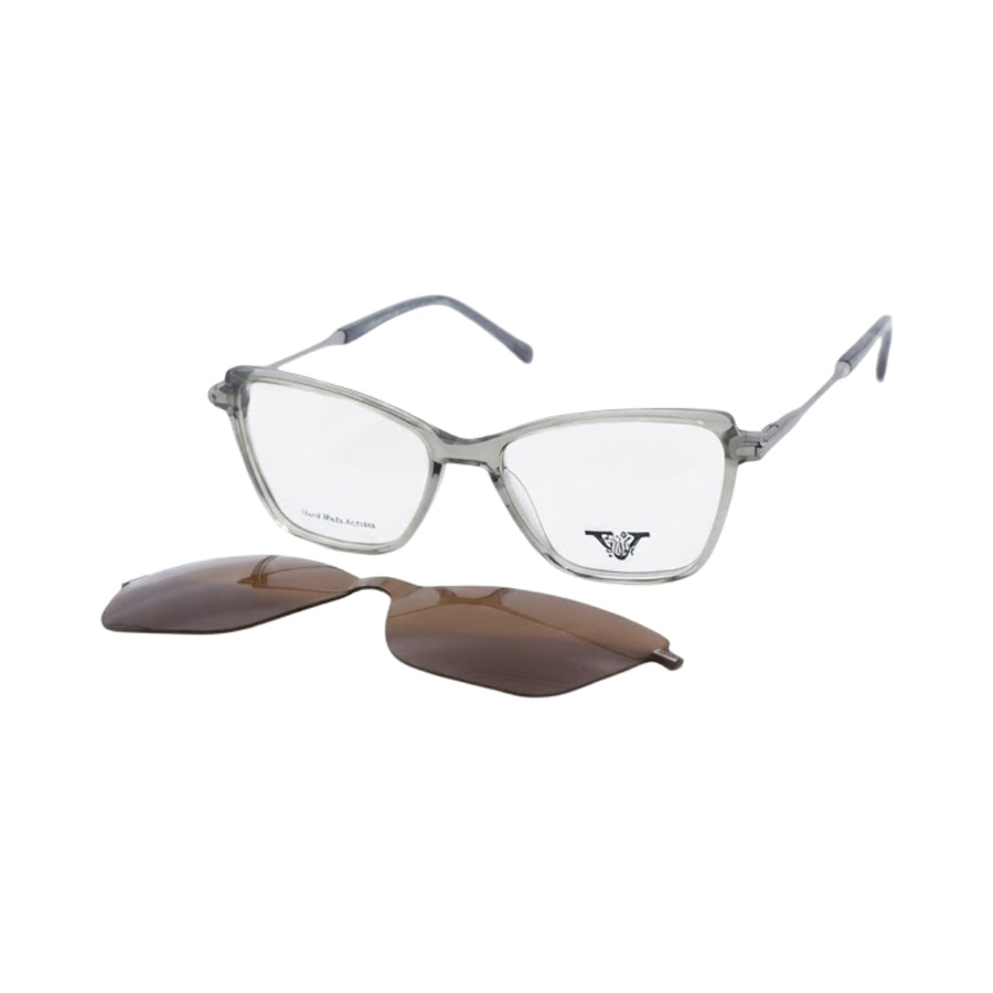 VANROSSI Cat-Eye Clip-On Optical Glasses