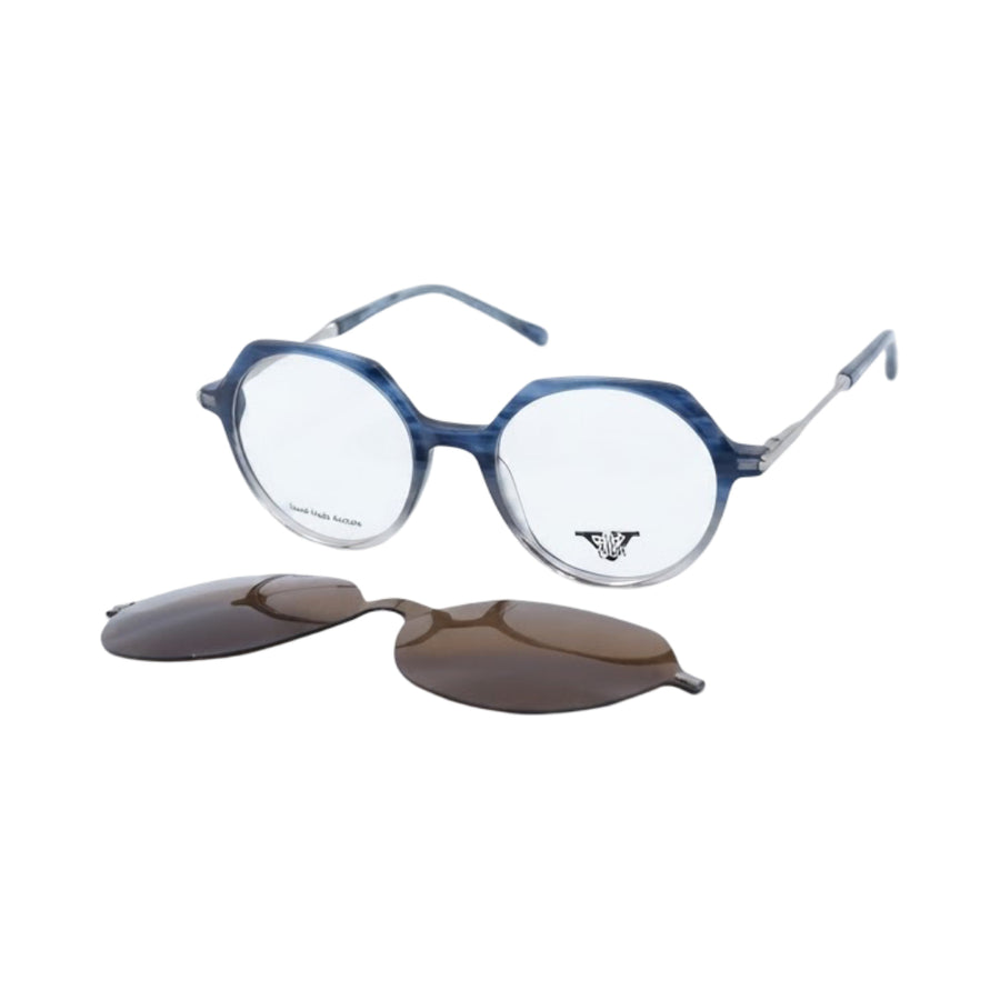 VANROSSI Geometric Clip-On Optical Glasses
