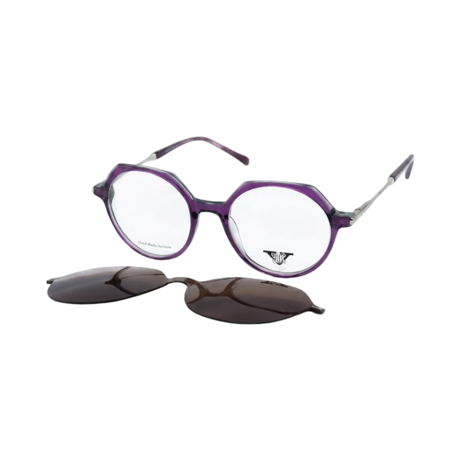 VANROSSI Geometric Clip-On Optical Glasses