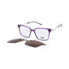 VANROSSI Square Clip-On Optical Glasses