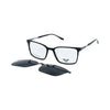 VANROSSI Rectangle Clip-On Optical Glasses