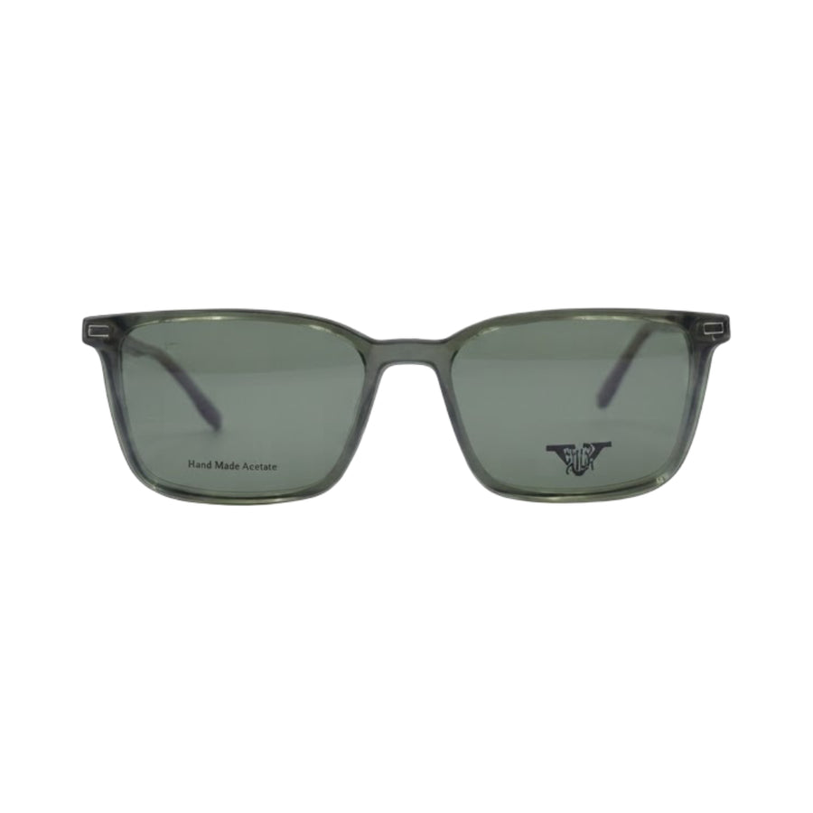 VANROSSI Rectangle Clip-On Optical Glasses
