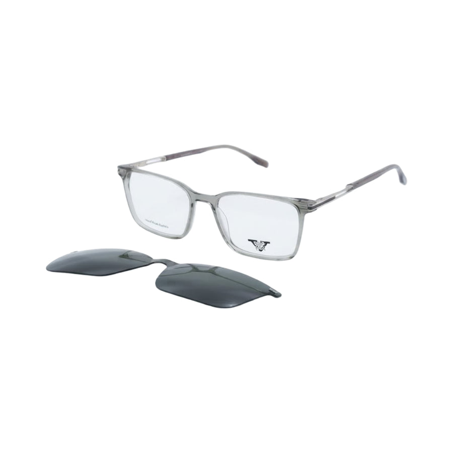 VANROSSI Rectangle Clip-On Optical Glasses