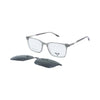 VANROSSI Rectangle Clip-On Optical Glasses
