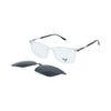 VANROSSI Rectangle Clip-On Optical Glasses