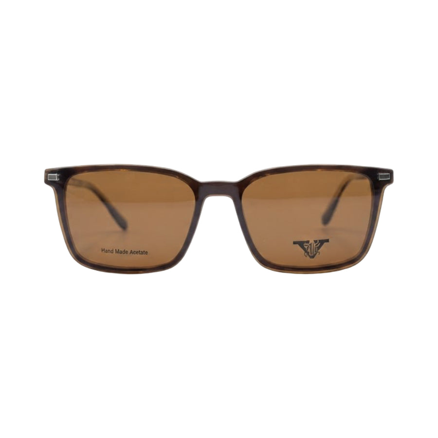 VANROSSI Rectangle Clip-On Optical Glasses
