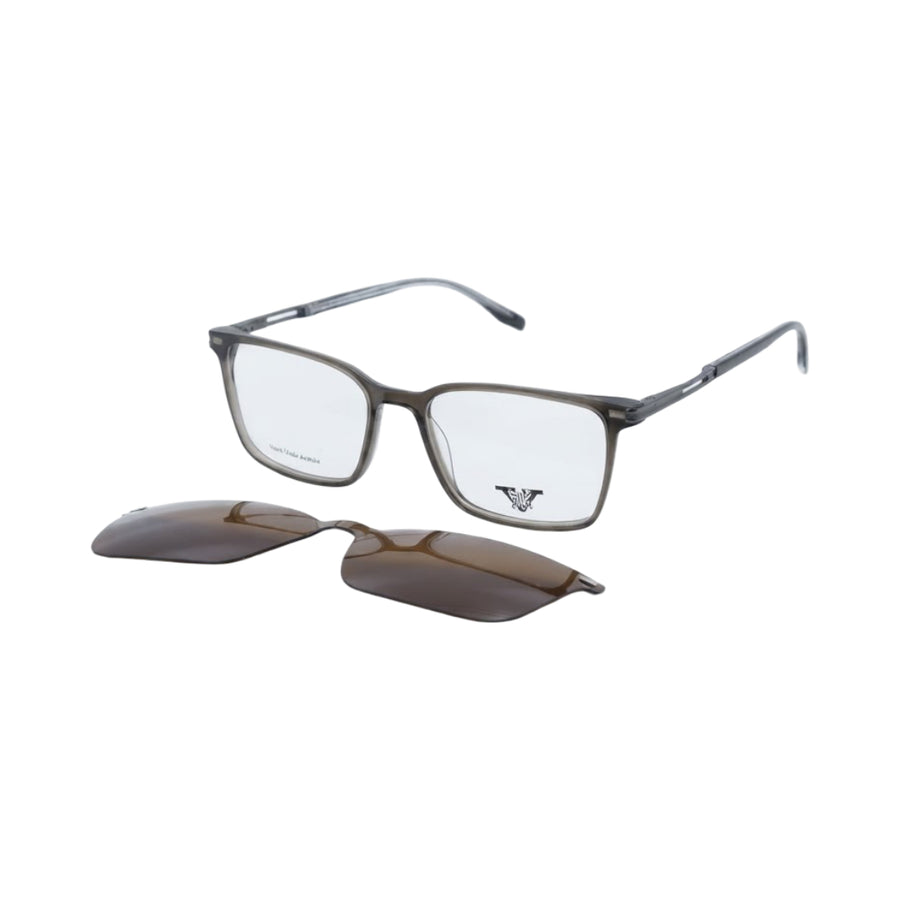 VANROSSI Rectangle Clip-On Optical Glasses