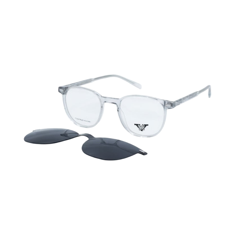 VANROSSI Oval Clip-On Optical Glasses