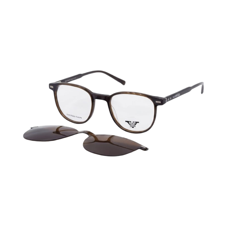 VANROSSI Oval Clip-On Optical Glasses