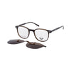 VANROSSI Oval Clip-On Optical Glasses