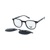 VANROSSI Oval Clip-On Optical Glasses