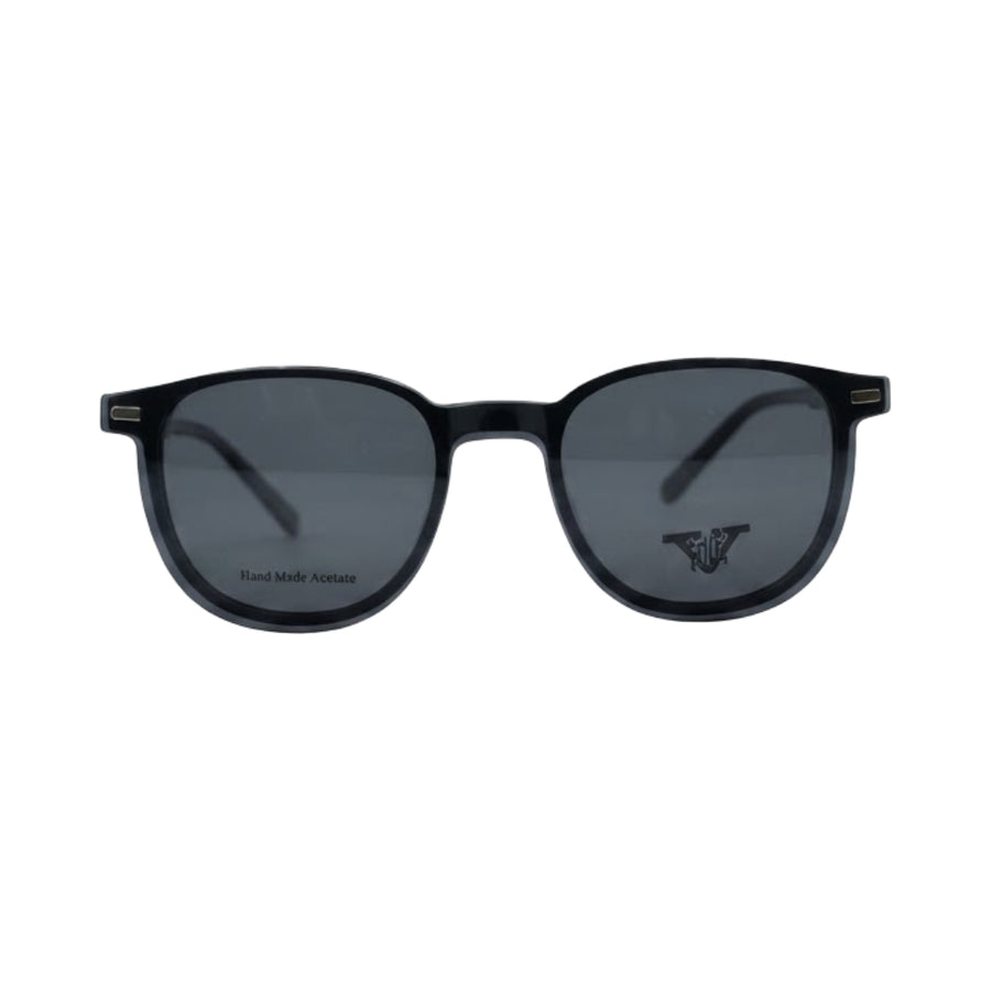 VANROSSI Oval Clip-On Optical Glasses