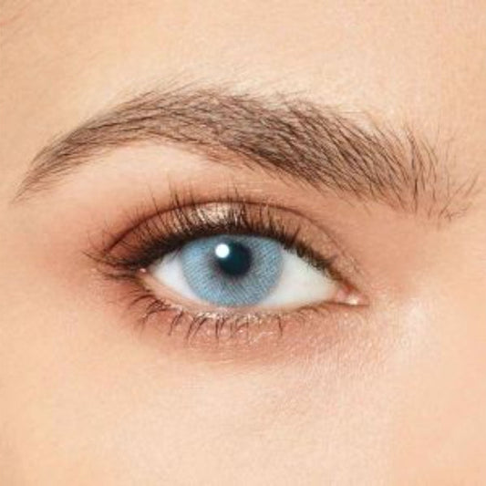 DESIO ATTITUDE COLLECTION 1 TONE COLORED LENSES - ANGELIC BLUE